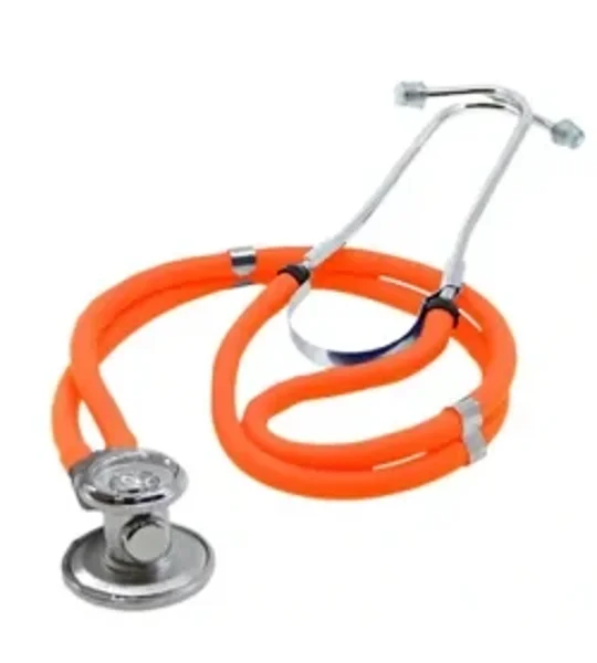EMS Sprague-Rappaport Type Two Tube Stethoscope Orange