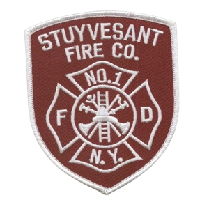 NY New York State Stuyvesant Fire Department Shoulder Patch