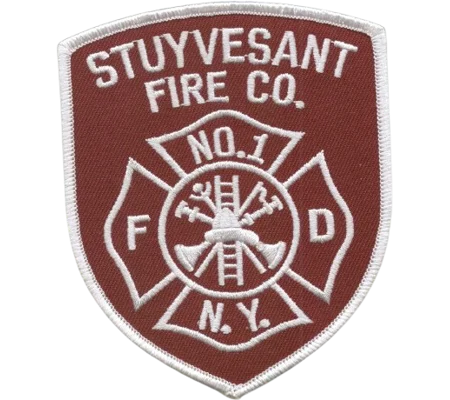 NY New York State Stuyvesant Fire Department Shoulder Patch