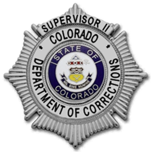 Colorado Department of Corrections Badge Supervisor II