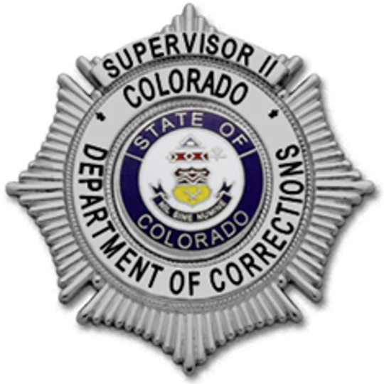 Colorado Department of Corrections Badge Supervisor II