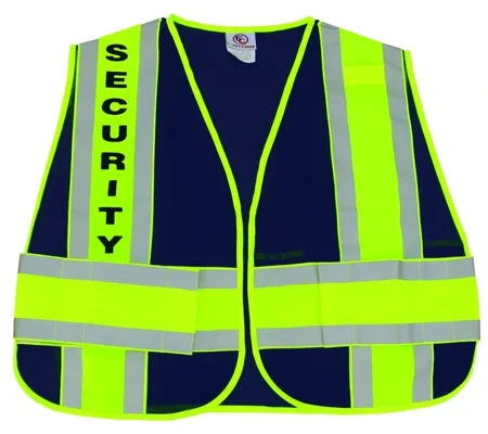 Reflective Vest Security Navy Sized