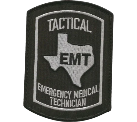 TX Texas Tactical Emergency Medical Technician Shoulder Patch