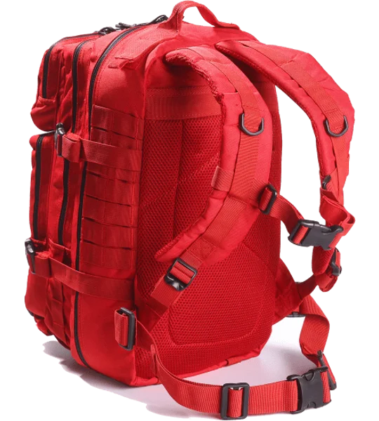 Tactical Medical Trauma Backpack 30L Red