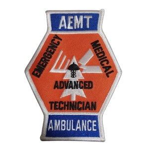 TN Tennessee AEMT Ambulance Advanced Shoulder Patch