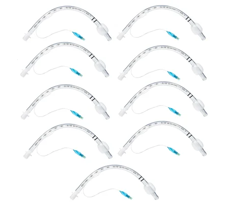 Endotracheal Intubation Tube ET Cuffed Peds Kit 9 Sizes