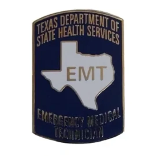 Texas EMT Emergency Medical Technician Tie Tac Pin