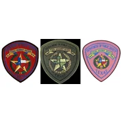 TX Texas State Highway Patrol Police Patch Set of 3