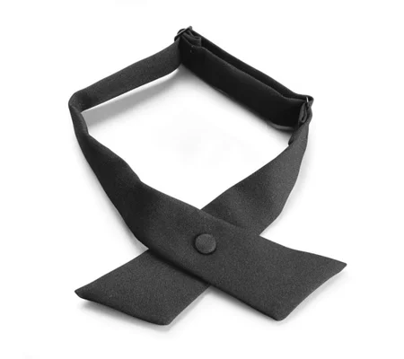 Crossover Women's Female Girls Dress Uniform Tie Black