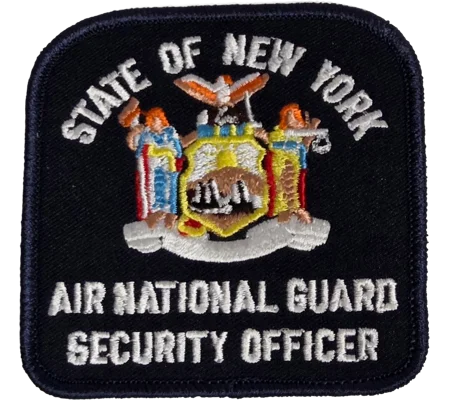 NY New York Air National Guard Security Officer Patch