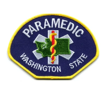 WA Washington State EMT Paramedic Shoulder Patch New