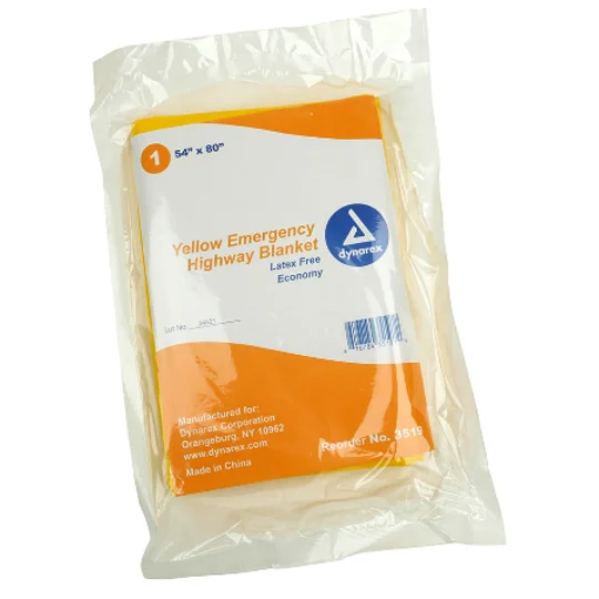 Yellow Emergency Highway Blanket Ambulance Patient Sheet