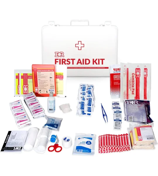 Basic Ansi First Aid Kit, Class B Metal 50 Person