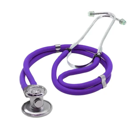 EMS Sprague-Rappaport Type Two Tube Stethoscope Purple