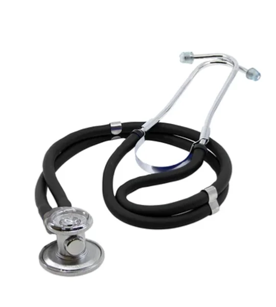 EMS Sprague-Rappaport Type Two Tube Stethoscope Black