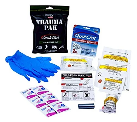Medical Kits Trauma Pak First Aid Kit with QuikClot Sponge