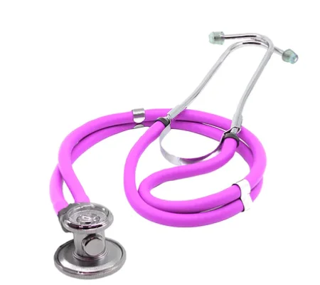 EMS Sprague-Rappaport Type Two Tube Stethoscope Pink