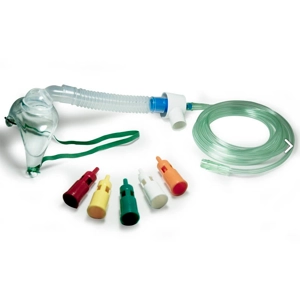 Adult Tracheostomy Mask Kit 24, 28, 31, 35, 40, 50 Percent..