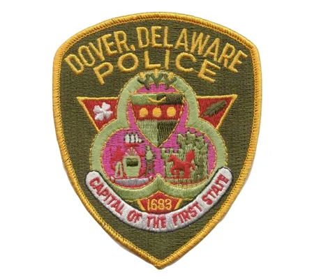 DE Delaware State Dover Police Shoulder Patch
