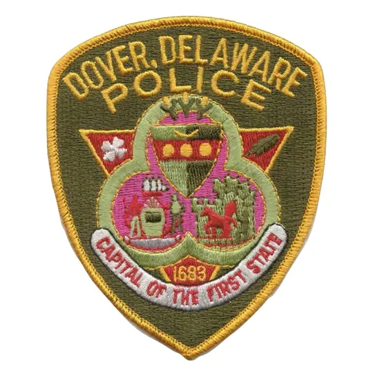 DE Delaware State Dover Police Shoulder Patch