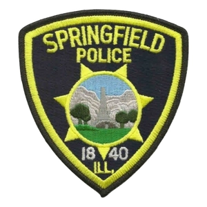IL Illinois Springfield Police Shoulder Patch