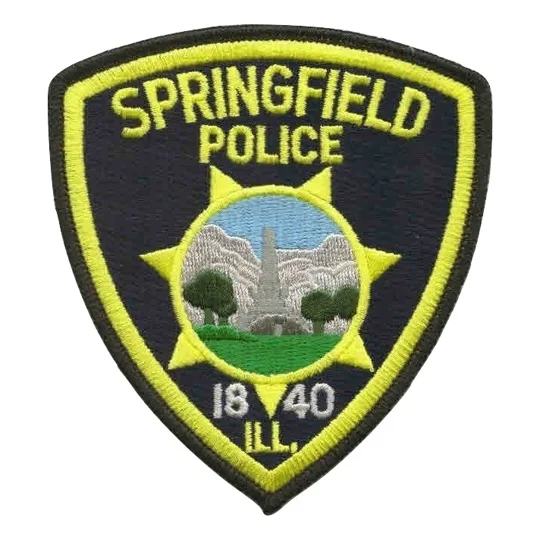 IL Illinois Springfield Police Shoulder Patch