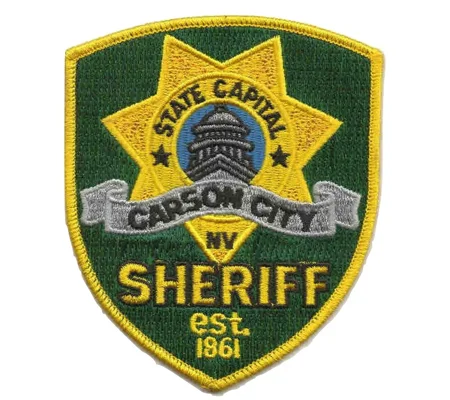 NV Nevada State Carson City Sheriff Shoulder Patch