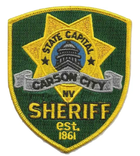 NV Nevada State Carson City Sheriff Shoulder Patch