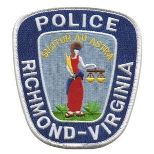 VA Virginia State Richmond Police Shoulder Patch