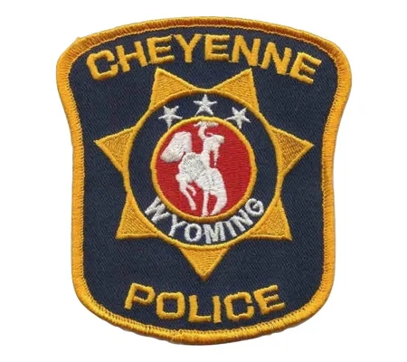 WY Wyoming State Cheyenne Police Shoulder Patch