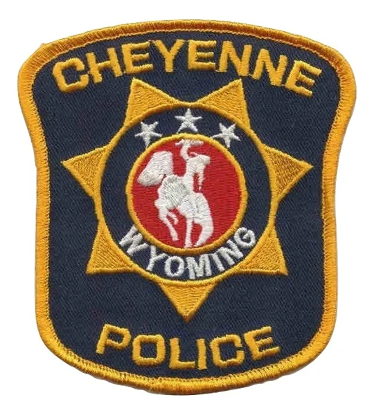 WY Wyoming State Cheyenne Police Shoulder Patch