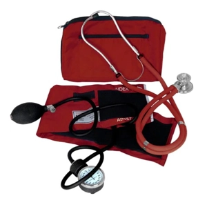 Sprague Rappaport Stethoscope BP Cuff Combo Kit Burgundy
