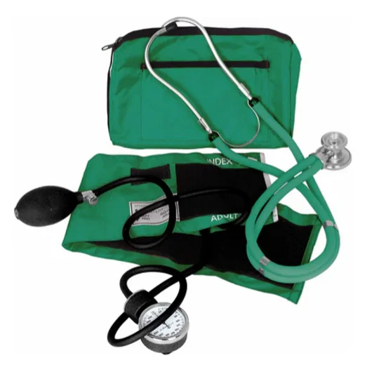 Sprague Rappaport Stethoscope BP Cuff Combo Kit Green