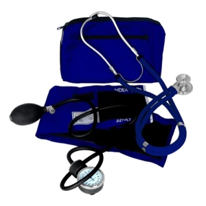 Sprague Rappaport Stethoscope BP Cuff Combo Kit Royal Blue
