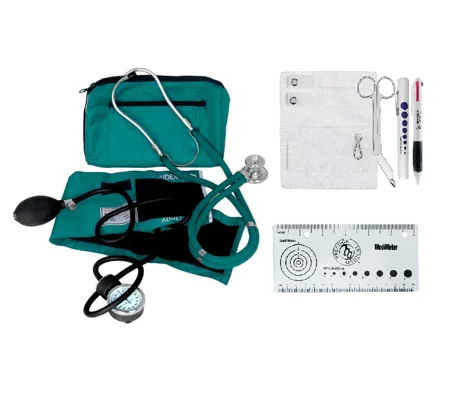 Sprague Rappaport Stethoscope BP Cuff Nurse Kit Teal