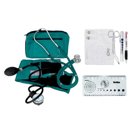 Sprague Rappaport Stethoscope BP Cuff Nurse Kit Teal