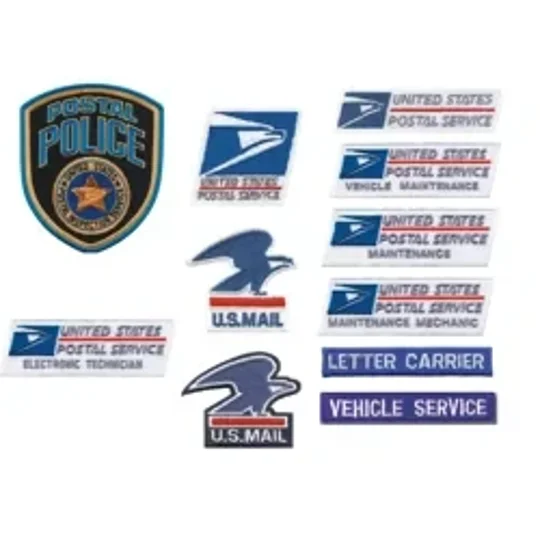 USPS United States Postal Service Patch Collectors Pack