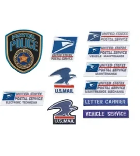 USPS United States Postal Service Patch Collectors Pack