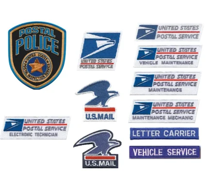 USPS United States Postal Service Patch Collectors Pack