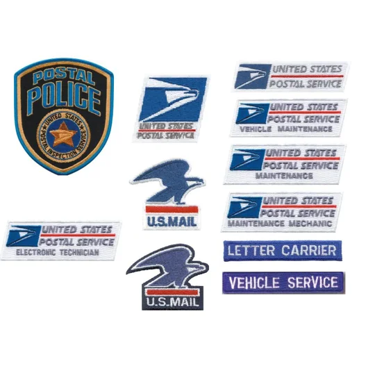 USPS United States Postal Service Patch Collectors Pack