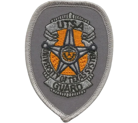 TX Texas State University Guard Patch Badge