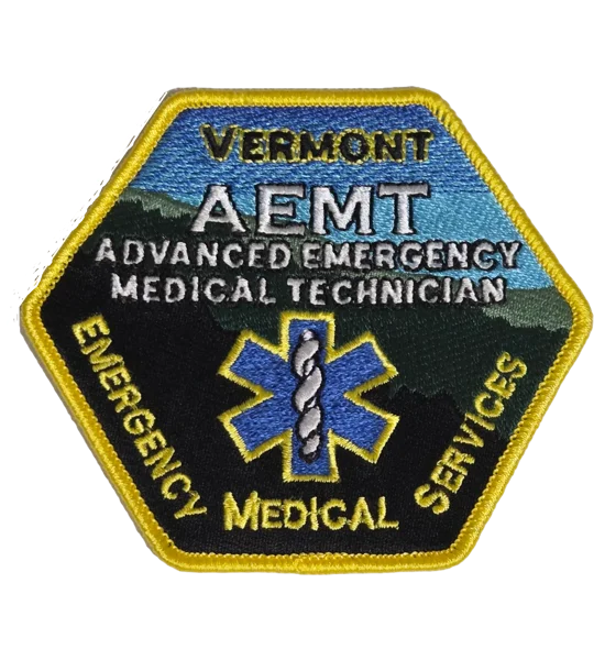 VT Vermont Certified Advanced Emergency Medical Technician Patch