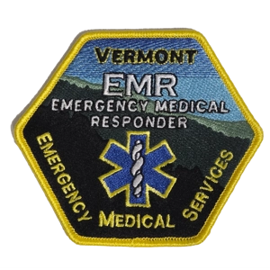 VT Vermont Certified Emergency Medical Responder Patch