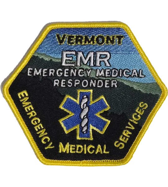 VT Vermont Certified Emergency Medical Responder Patch