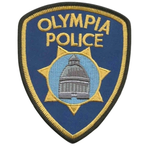 WA Washington State Olympia Police Shoulder Patch