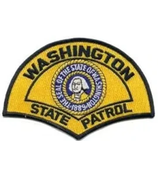 WA Washington State Trooper Police Shoulder Patch