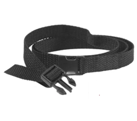 Black Polypro Webbing Basic Field Belt Delrin Quick Release Buckle