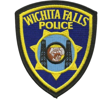 TX Texas State Wichita Falls Police Shoulder Patch Velcro