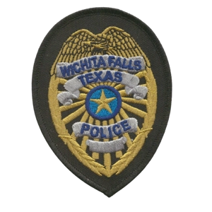 TX Texas State Wichita Falls Police Badge Patch