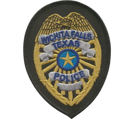 TX Texas State Wichita Falls Police Badge Patch